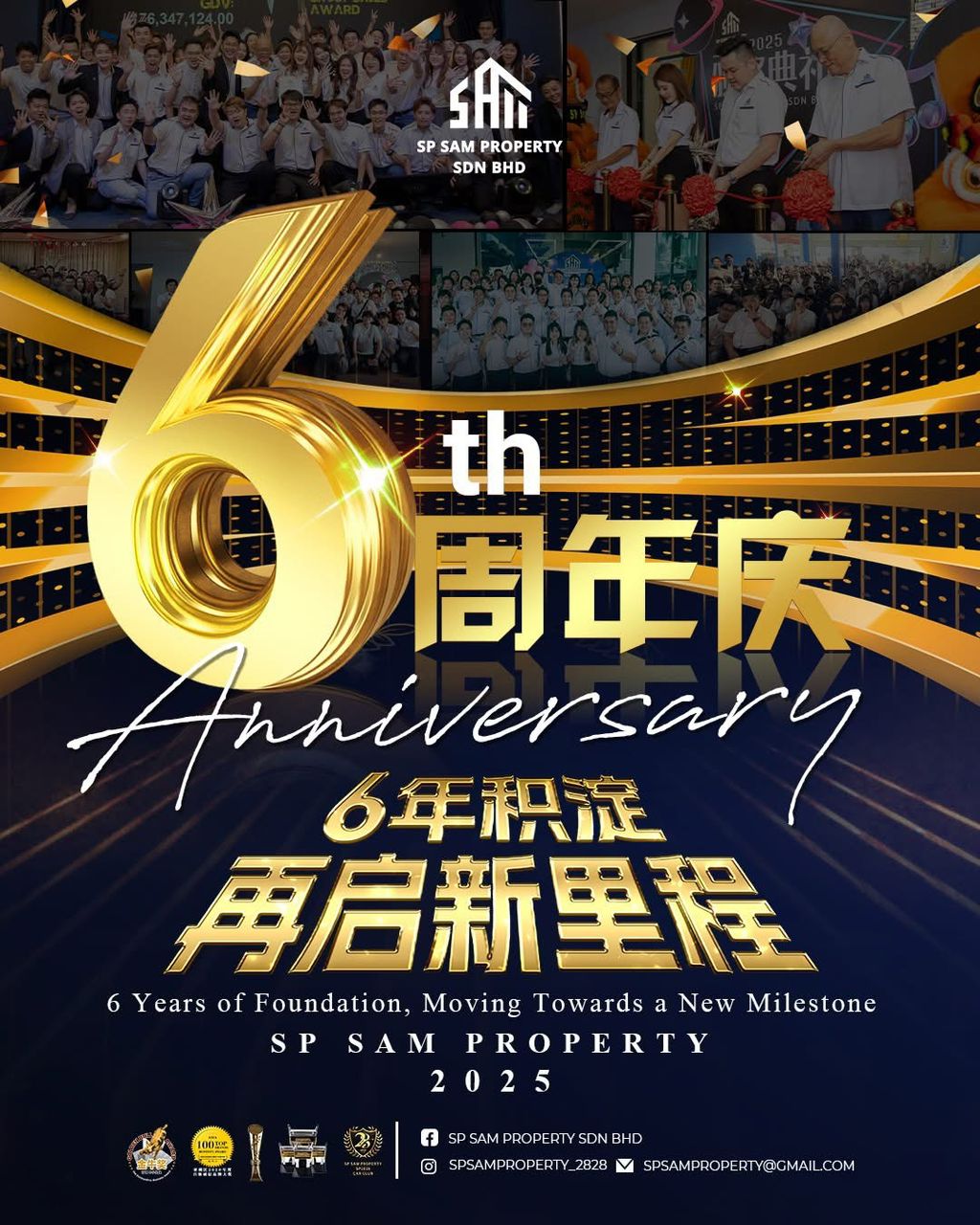 Happy 6th Anniversary SP Sam Property turns 6 today!!